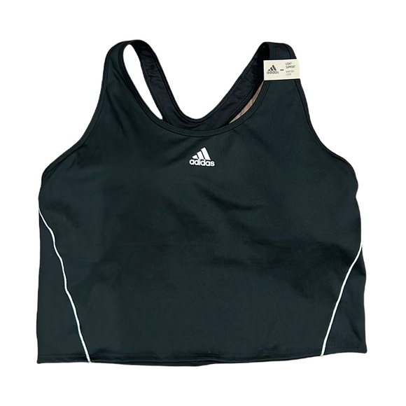 Adidas Aeroready Cropped Top/Bra - Picture 2 of 10